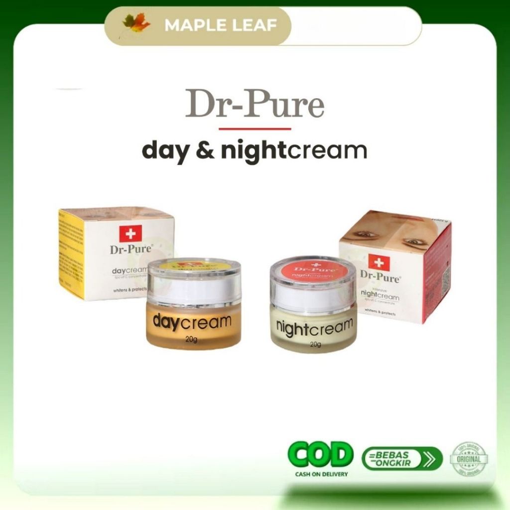 DR PURE DAY NIGHT CREAM - Krim Siang / Malam