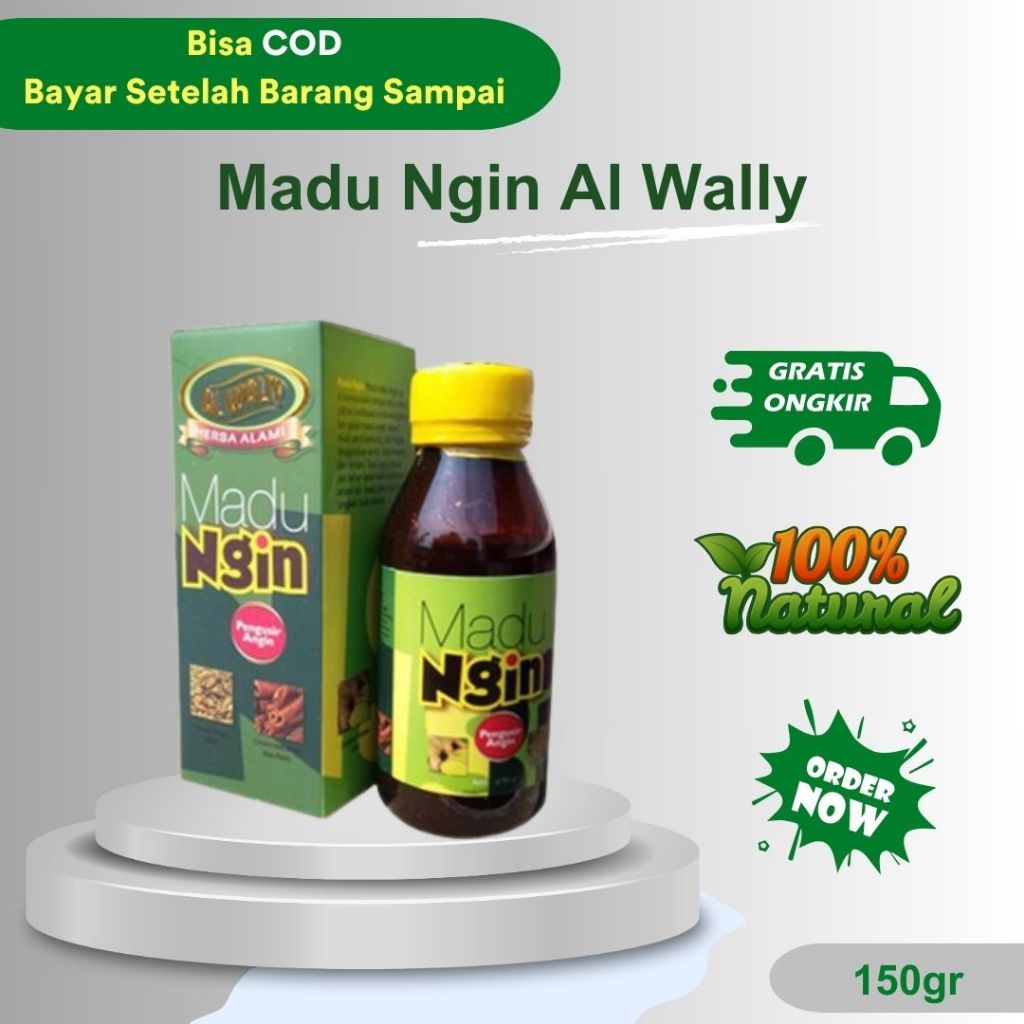 

Madu NGIN Angin Al Waly Isi 150gr