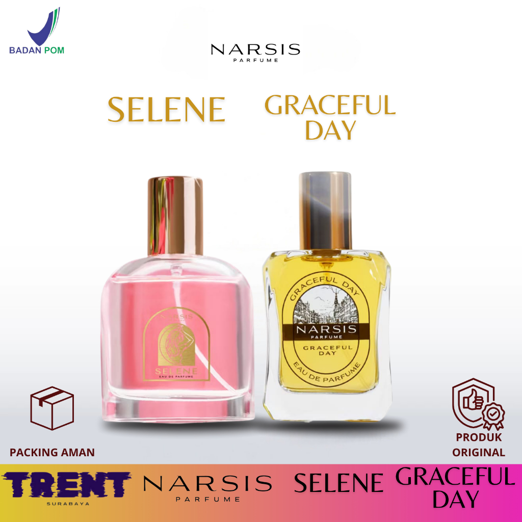 BUNDLING Narsis Selene + Graceful Day 50ml Eau De Parfume  Original