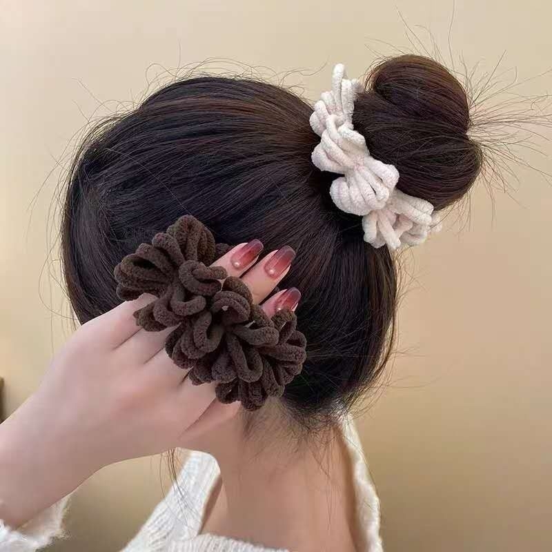 HK - IKAT RAMBUT GURITA KERITING / IKAT RAMBUT SCRUNCHIE GURITA HALUS MODEL KOREA