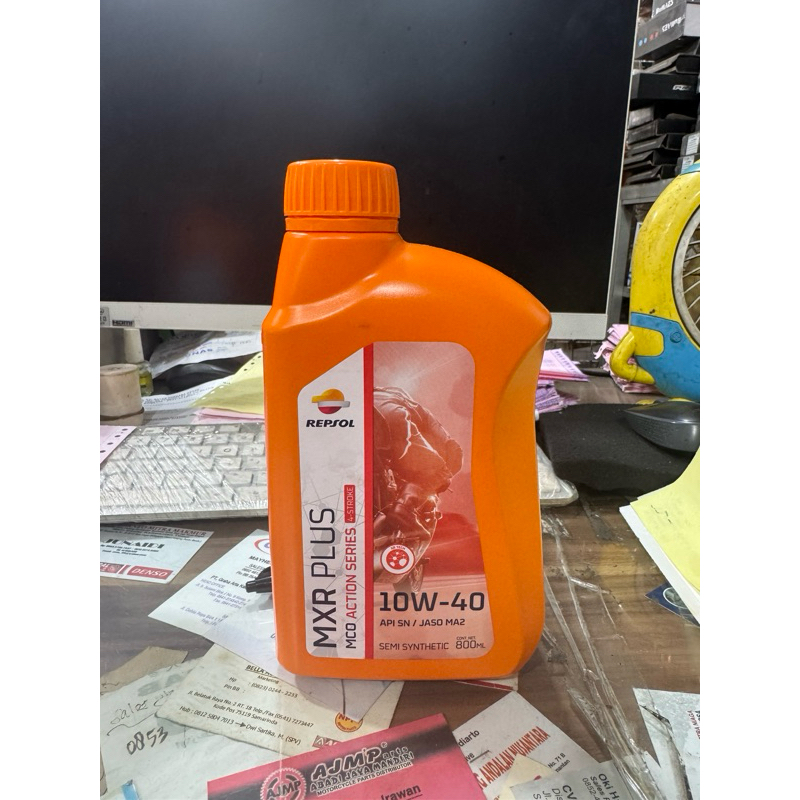 OLI REPSOL MXR PLUS 10W-40 4T SEMI SYNTHETIC 800ML