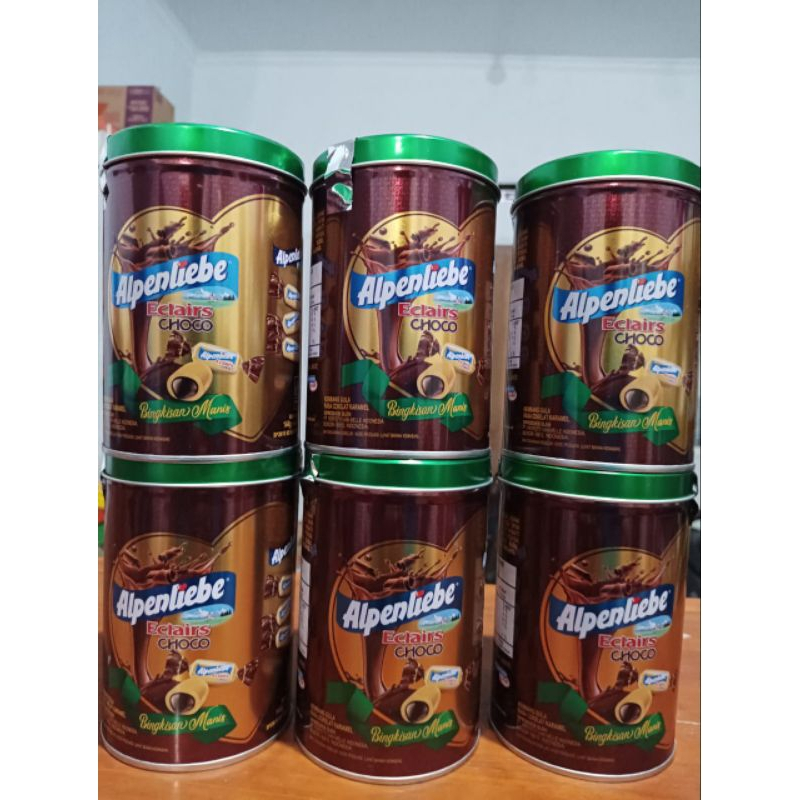 

ALPENLIEBE ECLAIR KALENG 144GRAM PER 6PCS / 6 KALENG
