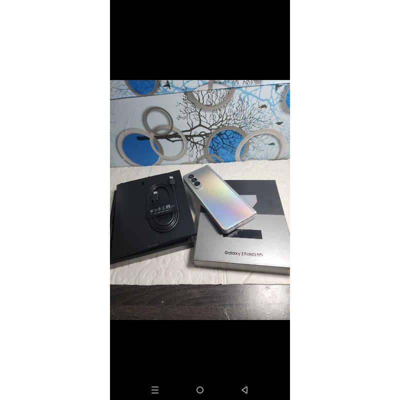 JUAL HP SAMSUNG Z FOLD 3 5G RAM 12/256GB ORIGINAL SEIN MULUS NOR