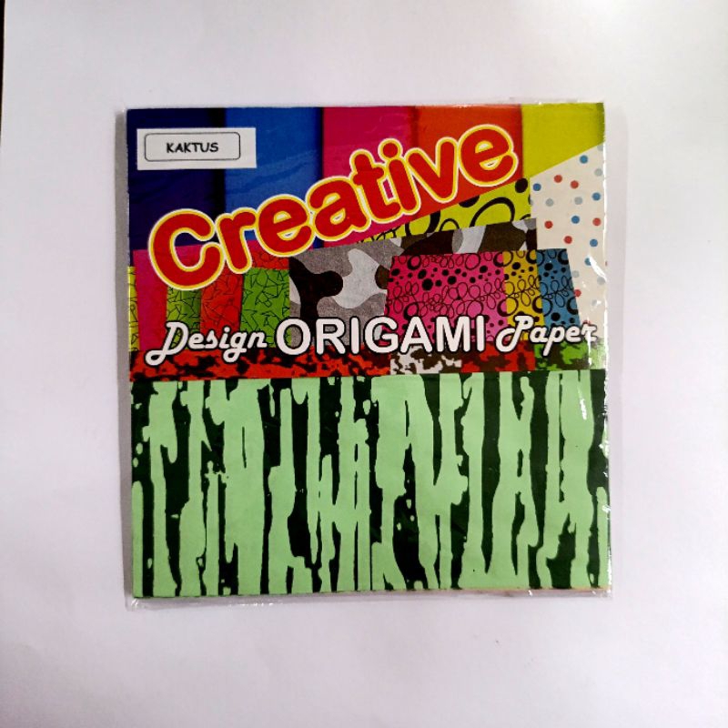 

ASTURO Kertas Origami Motif Kaktus 16X16