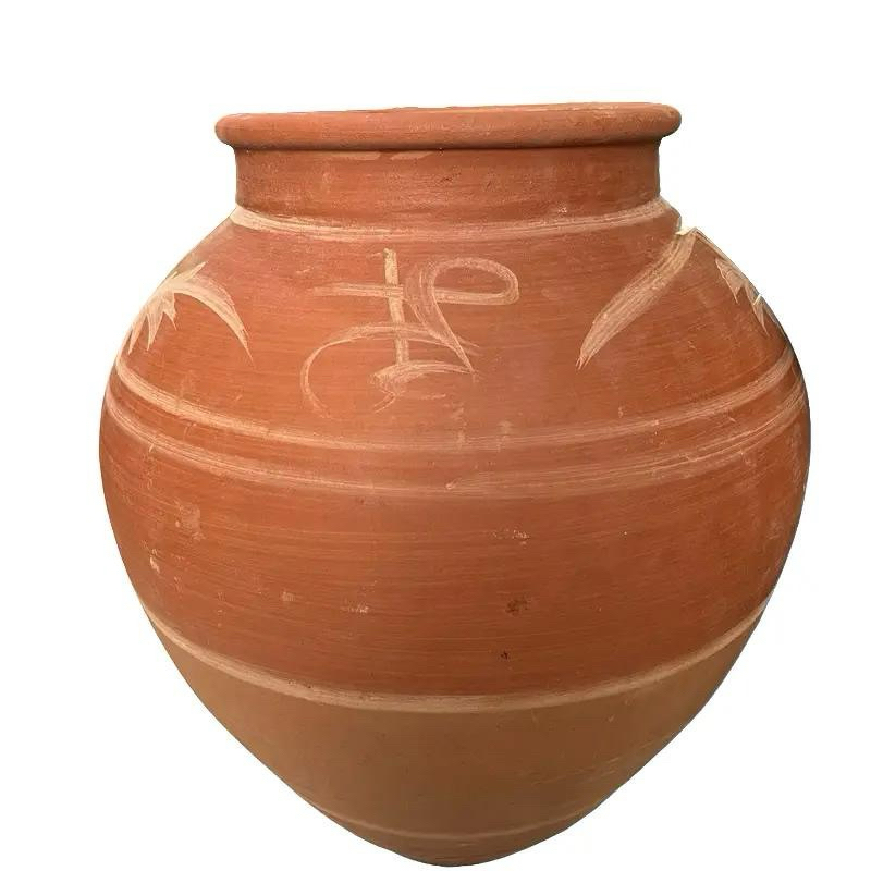 Gentong Tempat Beras Tanah Liat Ukuran Jumbo Wadah Beras/Air dari Tanah Liat Tradisional