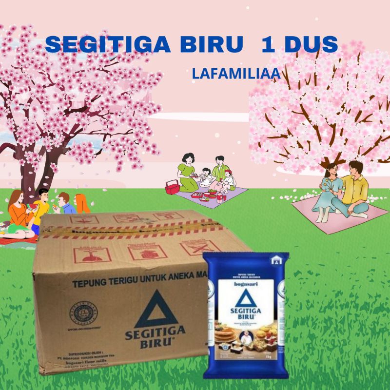

Tepung Segitiga Premium Biru 1Dus