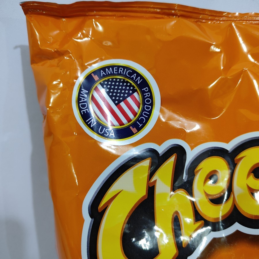 

QH Cheetos Crunchy Cheddar Jalapeno Flamin Hot America Snack Import USA 226gr