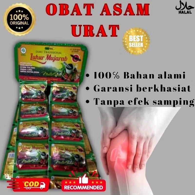 LUHUR MUJARAB ASLI , KAPSUL ASAMURAT HERBAL TRADISIONAL JAWA LUHUR MUJARAB ORI