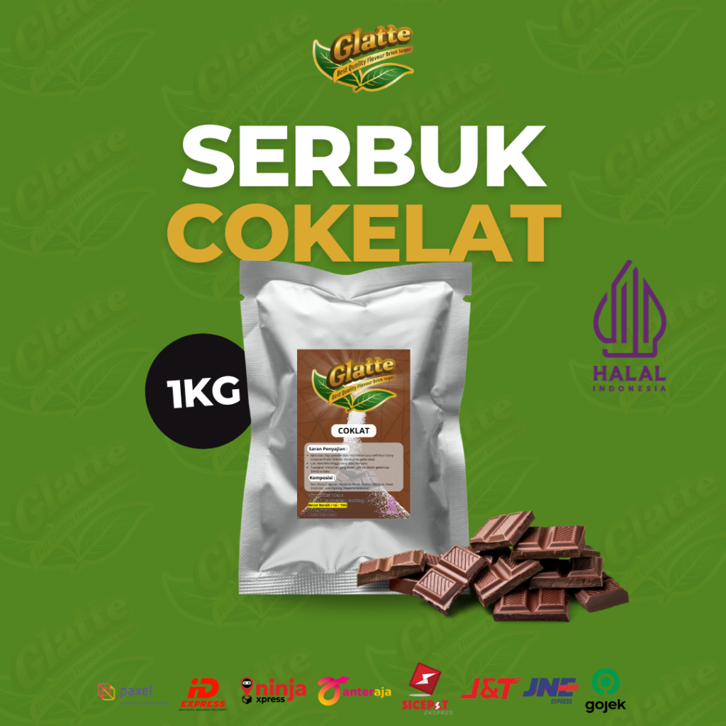 

Powder Glatte Rasa Coklat / Bubuk Minuman Rasa Coklat 1kg