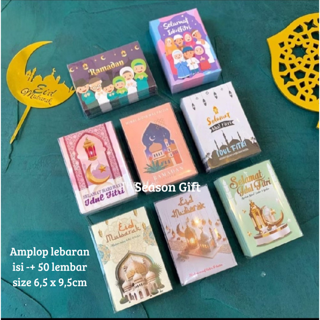 

GROSIR AMPLOP LEBARAN IDUL FITRI ISI 50 LEMBAR AMPLOP MOTIF MEDJID CANTIK ANGPAO LUCU TERBARU , AMPLOP L;EBARAN TERBARU 2025 BIRAL MURAH