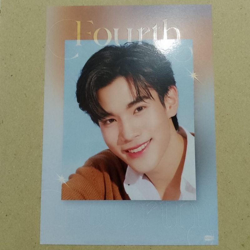 Fourth Nattawat postcard gmmtv calendar 2024