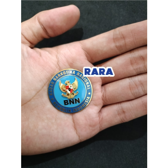 Pin BNN custom, pin custom, pin jas, pin kerah, pin dada