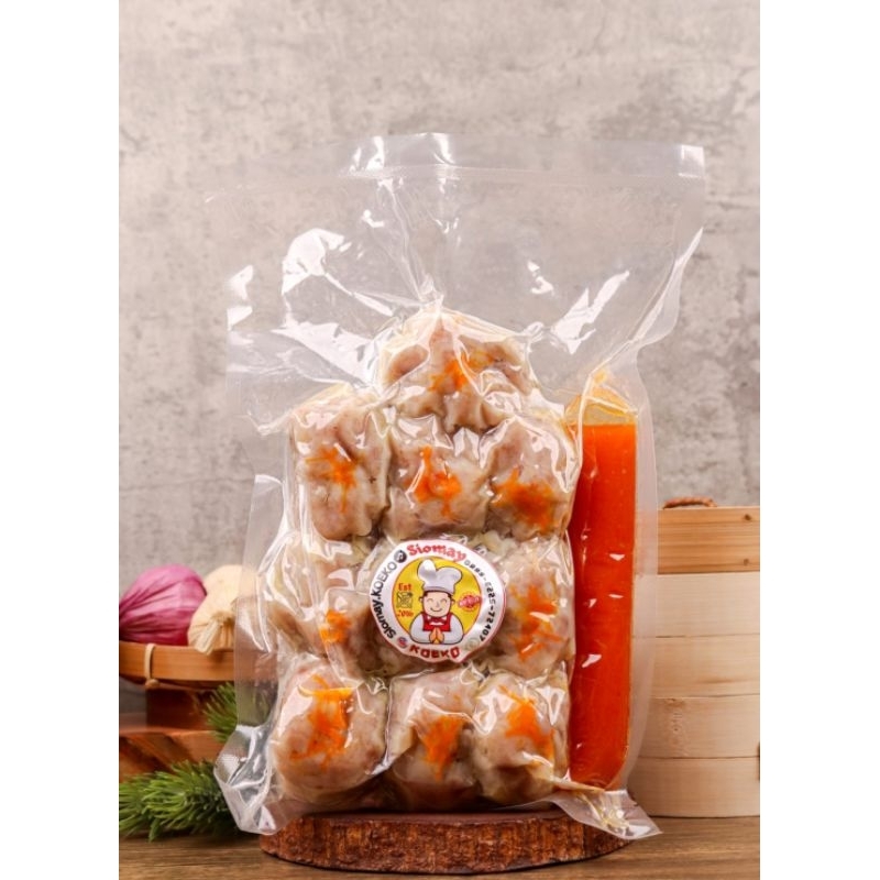 

Siomay Babi | Somay Pork Isi 10 Pcs | packing vakum