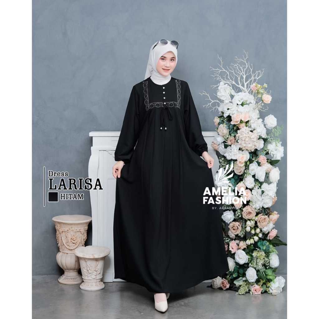 Dress Larisa by amelia fashion, LARISA AMELIA FASHION, GAMIS LARISSA AMELIA FASHION, GAMIS SABRINA A