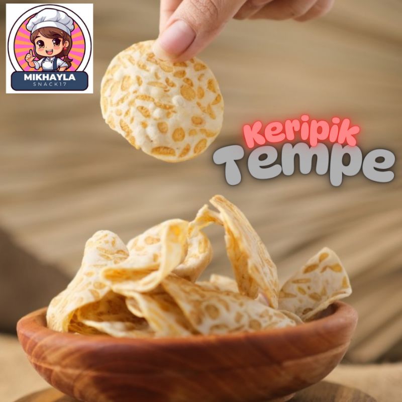 

keripik Tempe khas cirebon 1kg, 500gr, 250gr-mikhayla snack17