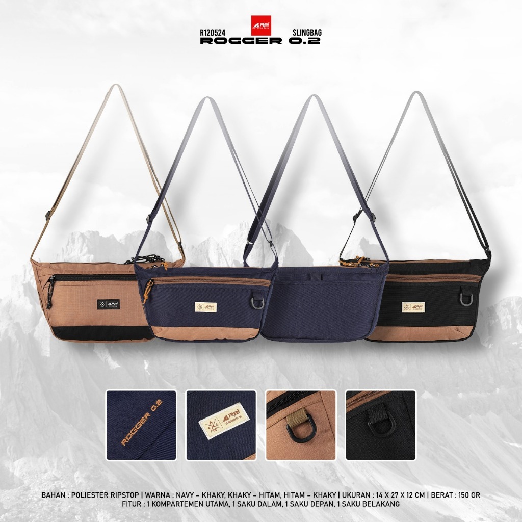 Tas Selempang Rogger 0.2 Arei Outdoorgear