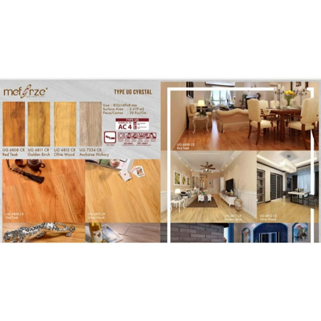 Lantai Kayu (parkit-parket-parquet) Meforze UG