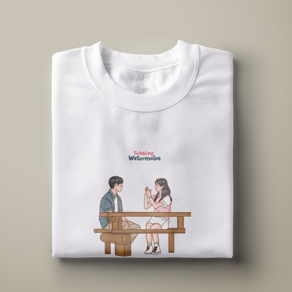 KAOS KDRAMA TWINKLING WATERMELON KOREAN DRAMA T-SHIRT KOREAN DRAMA KDRAMA MERCHANDISE KAOS DRAMA KOR