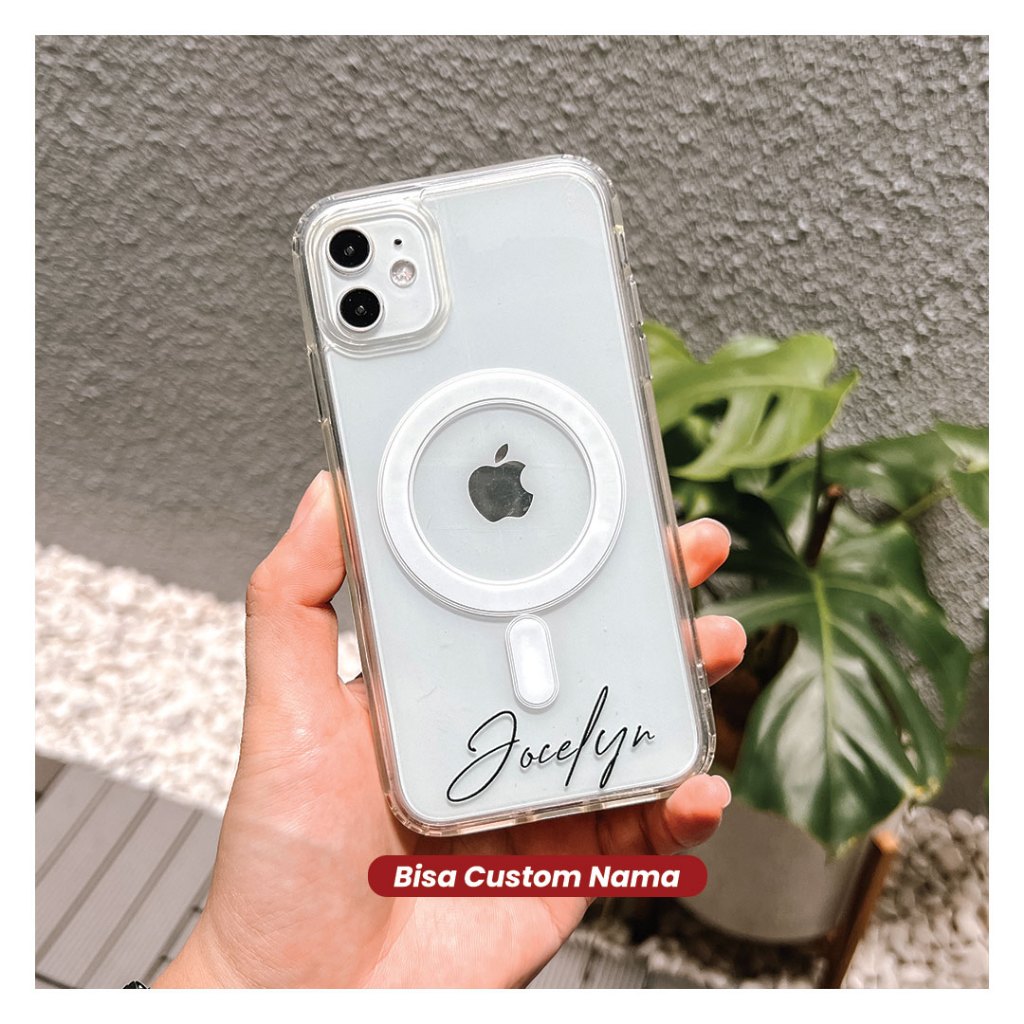 Custom Magsafe Case Bisa Custom Nama Casing Iphone Magsafe Custom Tulisan