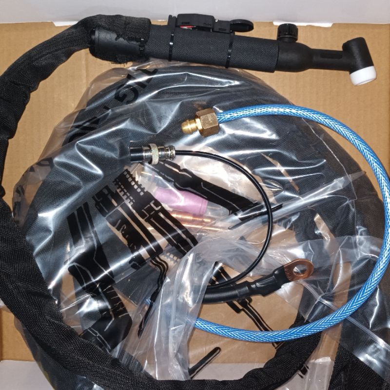 panjang 4meter stang las argon las tig torch wp26v 4mtr. stang las argon  untuk stang las argon lad 