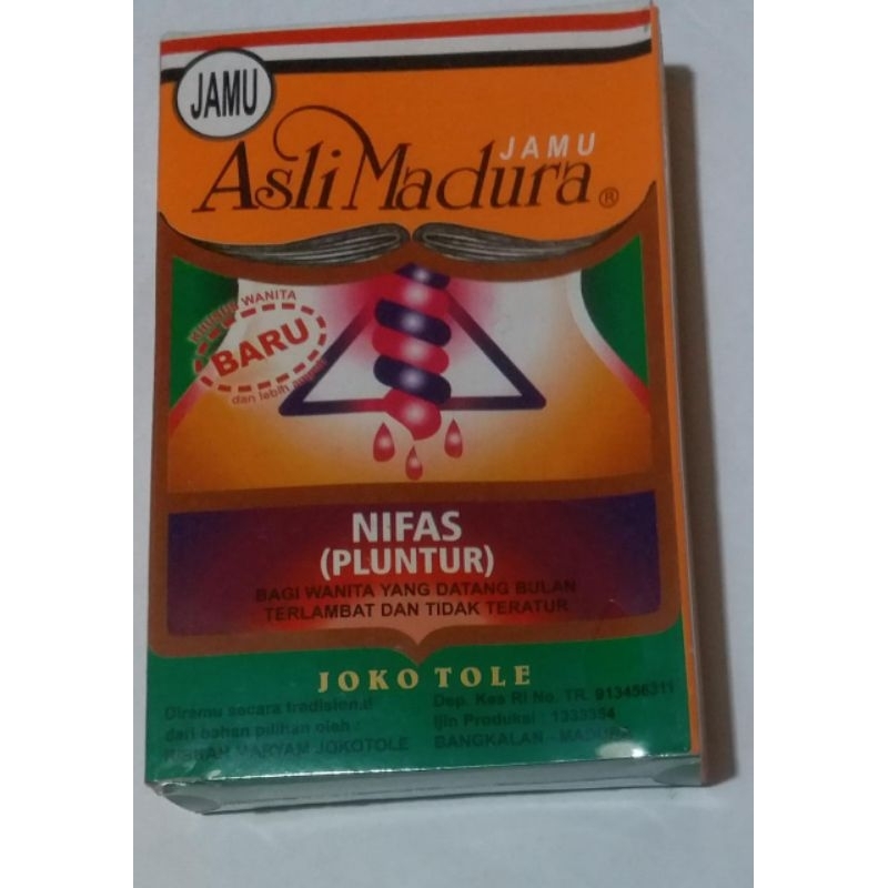 

jamu nifas / pluntur jokotole isi 24 kapsul