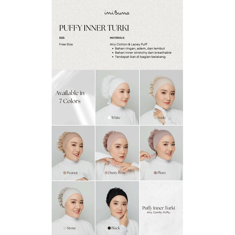 PUFFY INNER TURKI by Inibuna