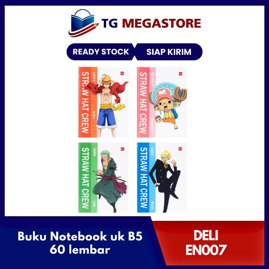 

Buku Notebook DELI uk B5 60 lembar - EN007