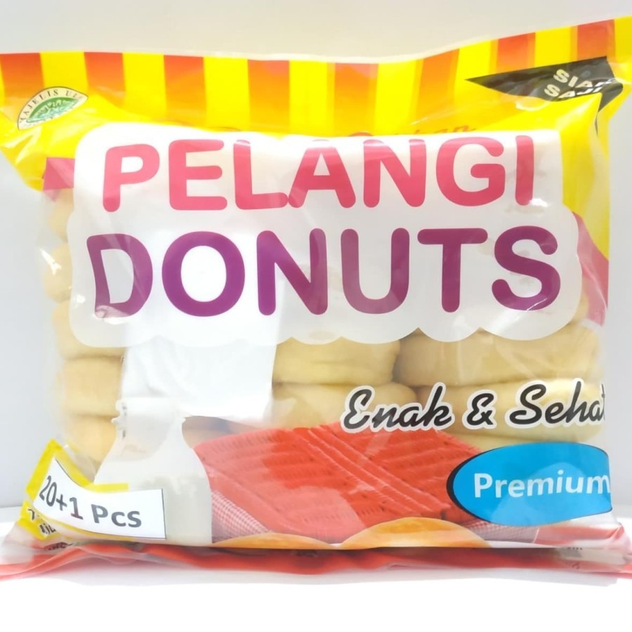 

Donat pelangi mini isi 21 pcs