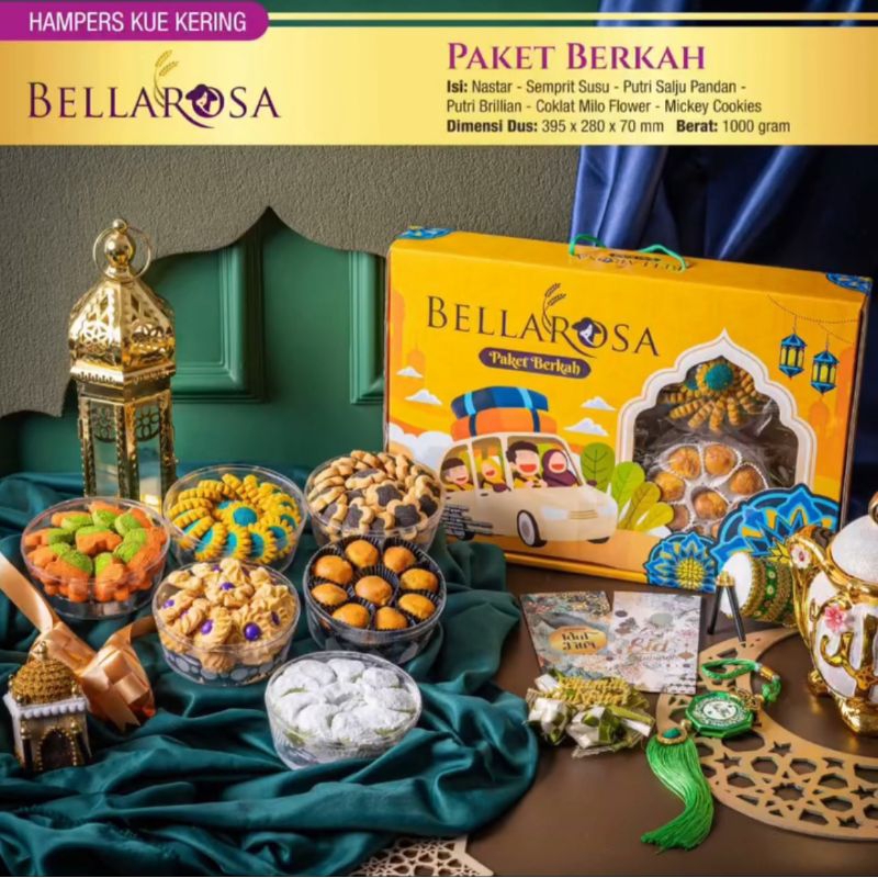 

hampers lebaran Bella rosa kue kering