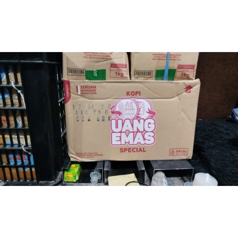 

kopi uang emas spesial 1 dus 5 x 1kg exp 2026