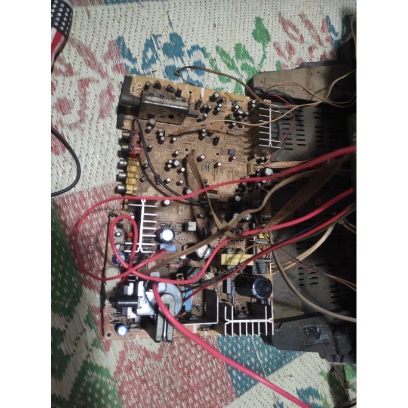 mesin tv sharp slim  21 inch