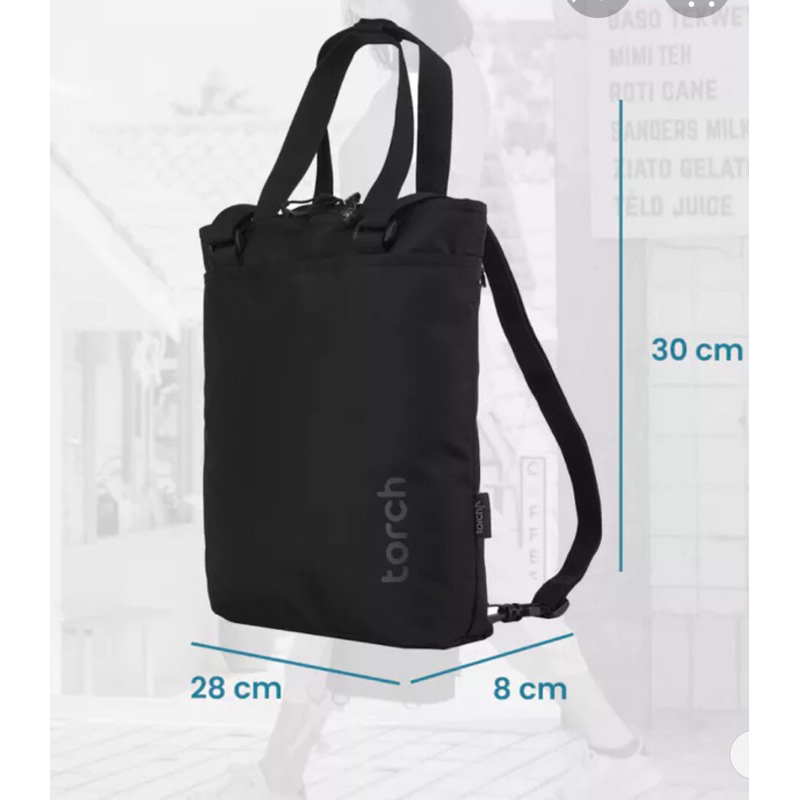 torch jinju tote bag ransel mini