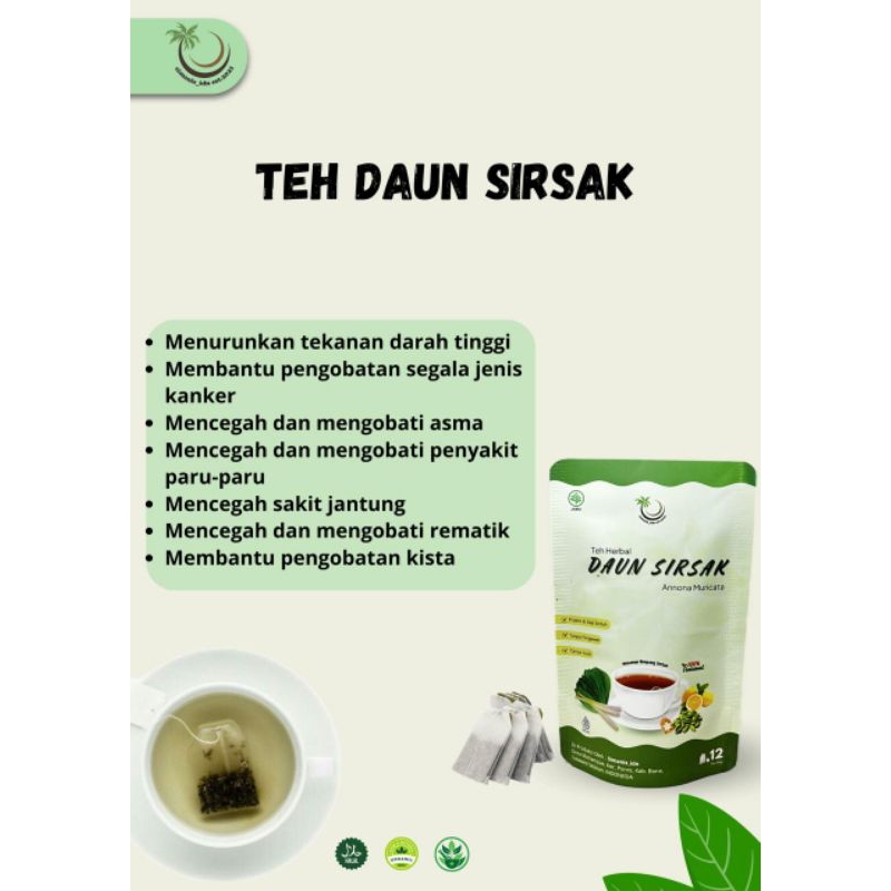 

teh daun sirsak