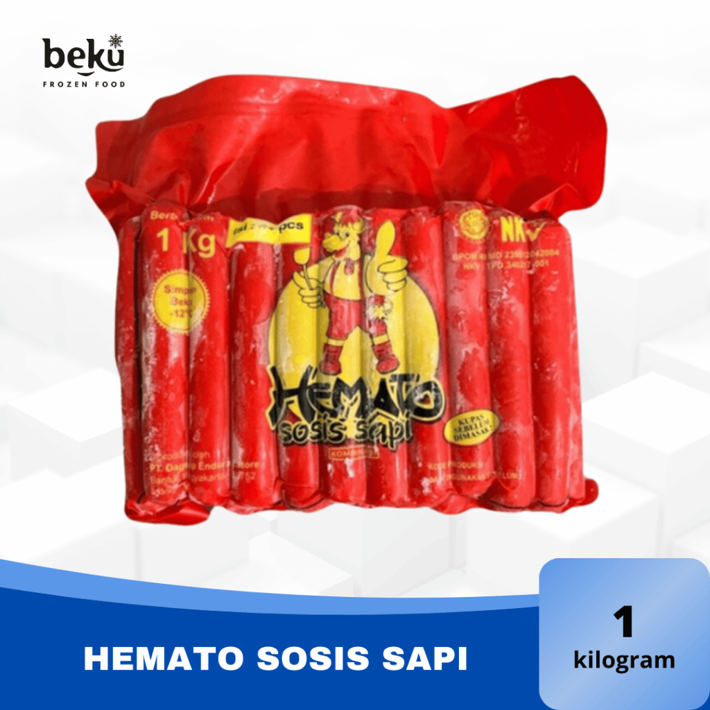 

HEMATO SOSIS AYAM/SAPI (500g/1Kg)