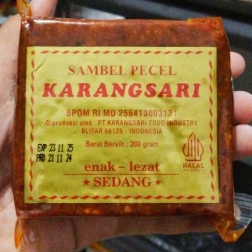 

Bumbu Sambel Pecel Karangsari 200 gr