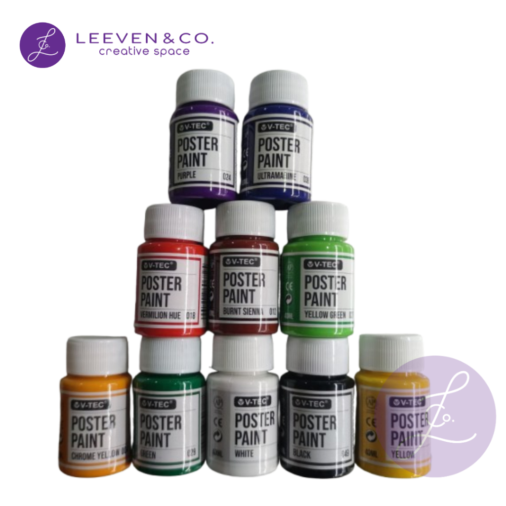 

V TEC POSTER PAINT 20 ML SINGLE COLOR