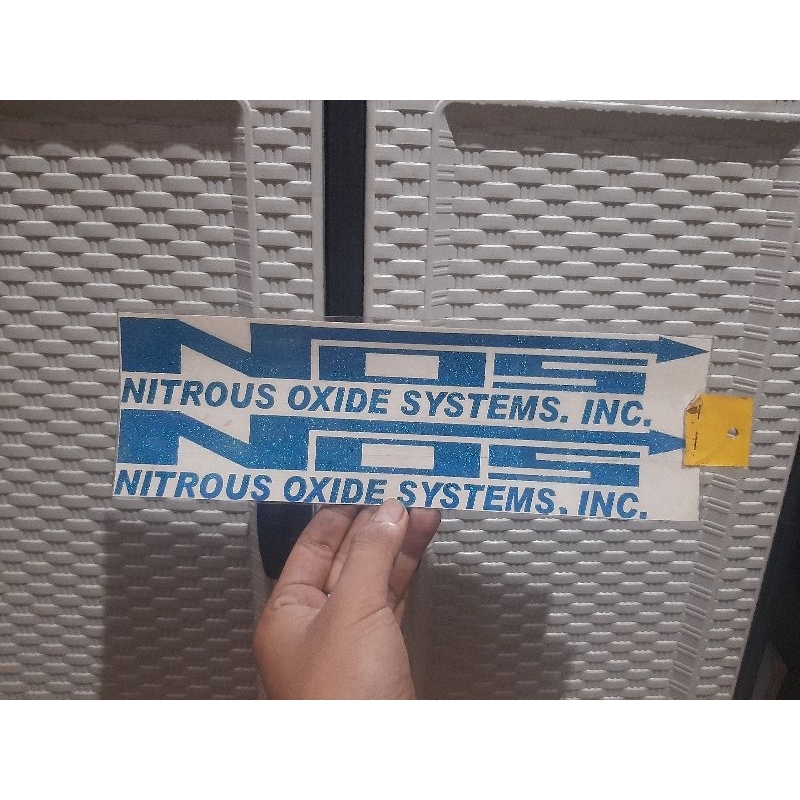 Stiker keren motor NITROUS