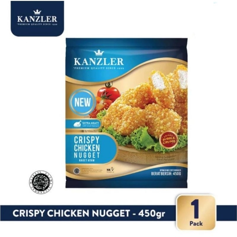 

Kanzler Crispy Nugget 450 gram