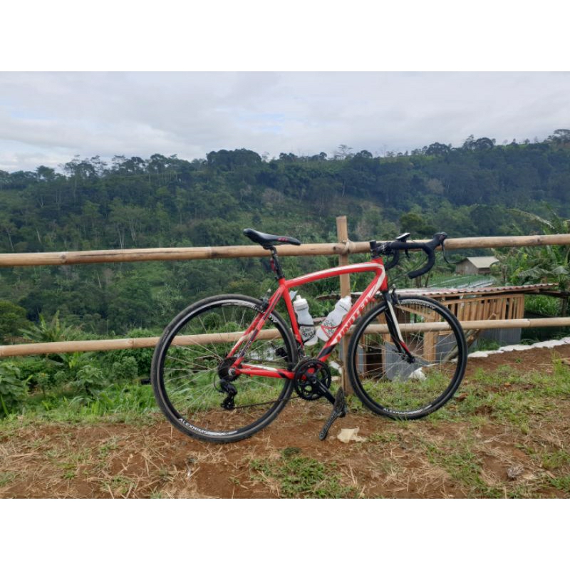 roadbike united inertia 1.0 + sepatu