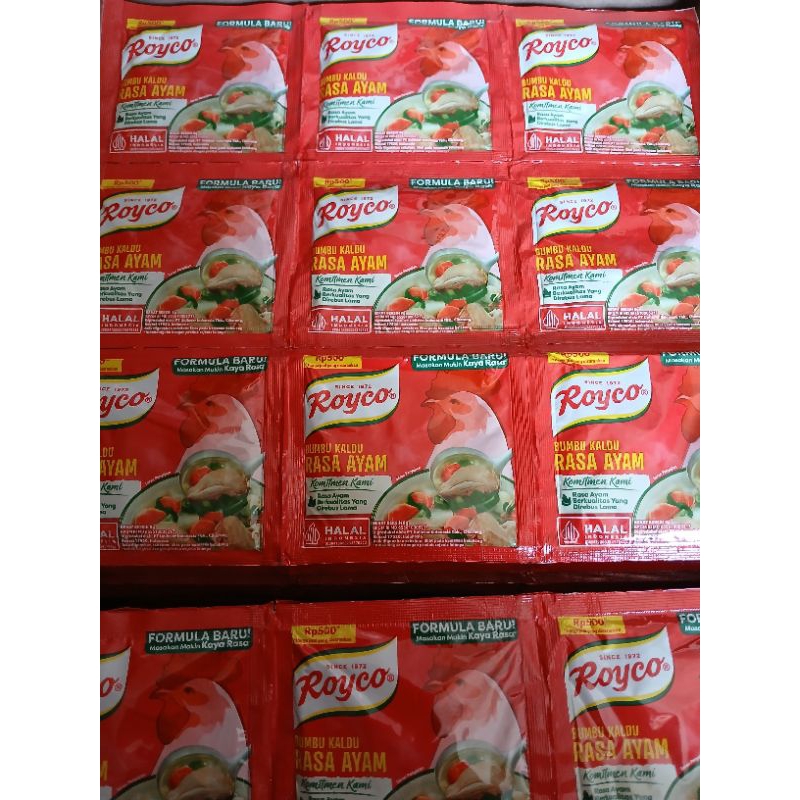 

Royco ayam 1 renceng isi 12