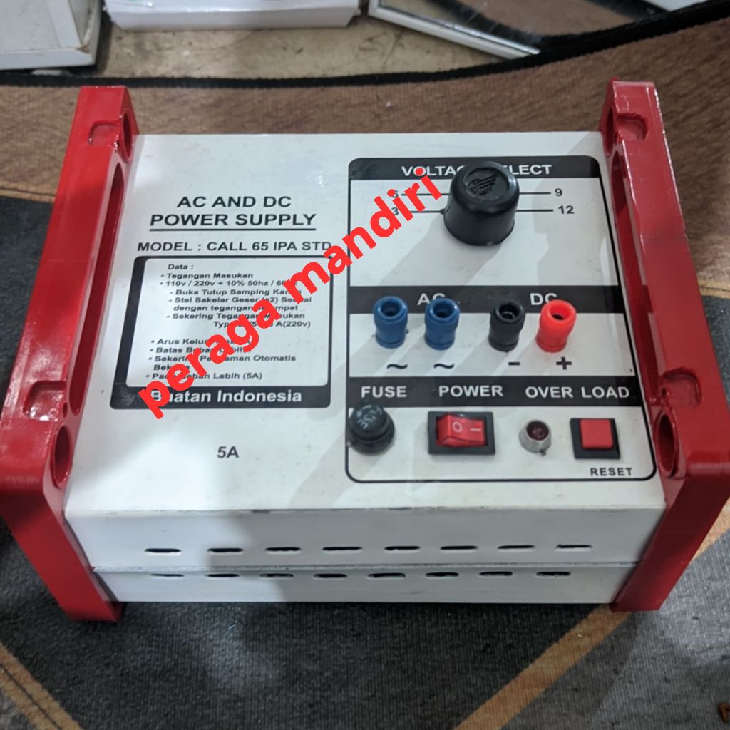 Catu daya 5A/power suplly AC DC 5 ampere