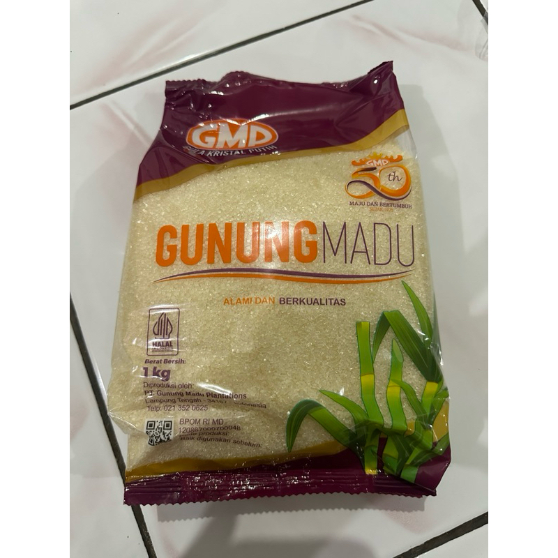 

GULA PASIR GMP GUNUNG MADU 1an atau 1 dus