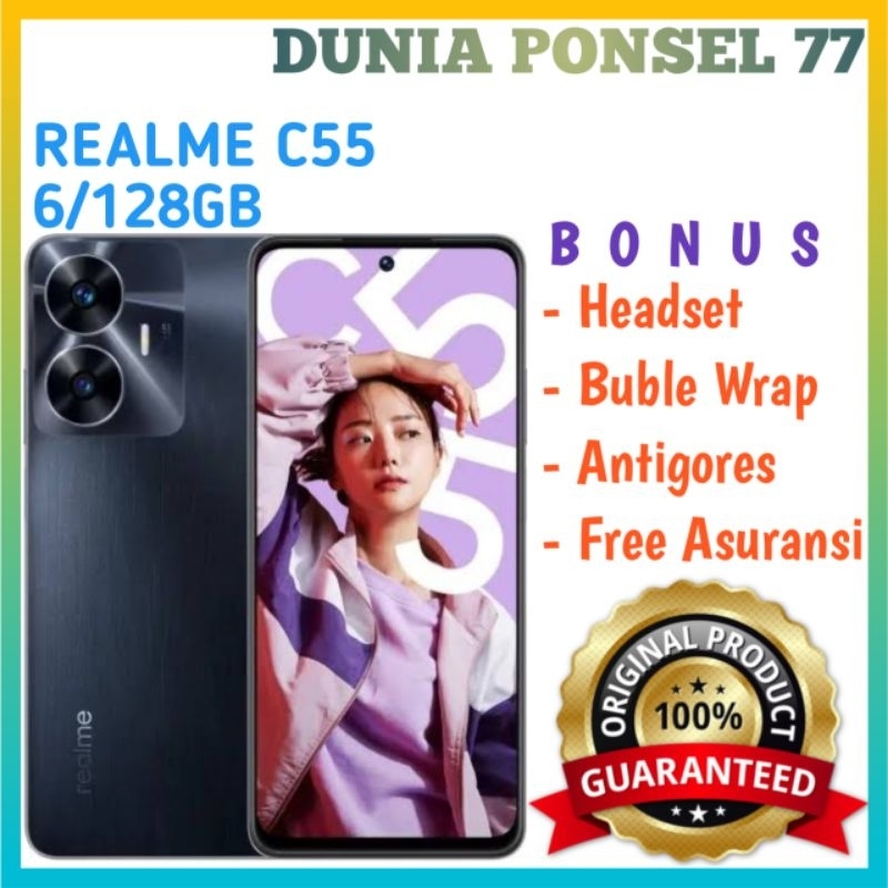 PROMO CASHBACK REALME C55 8/256GB | REALME C55 6/128GB
