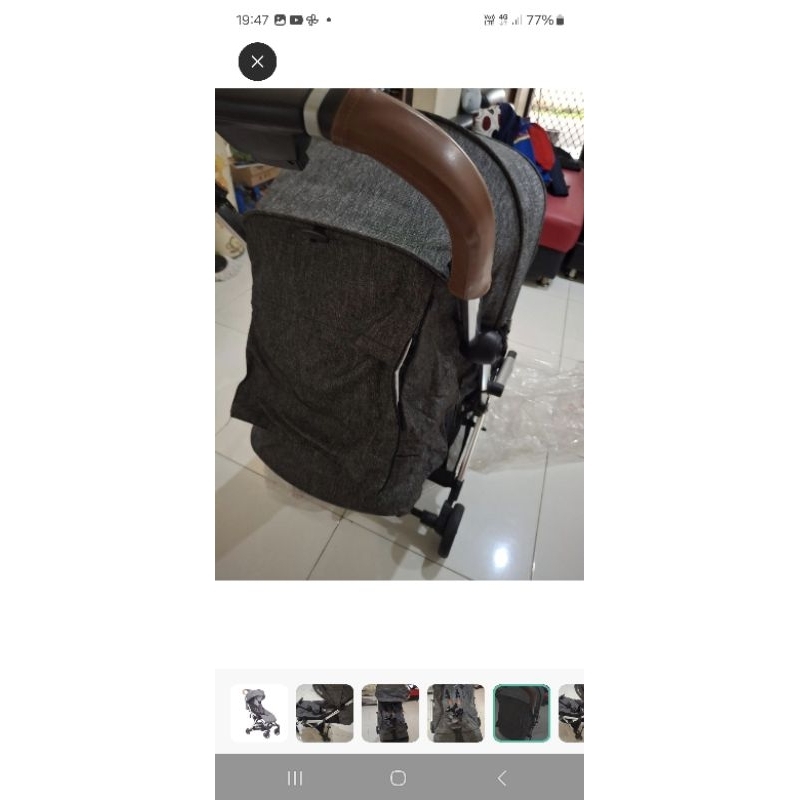 stroller cocolatte preloved