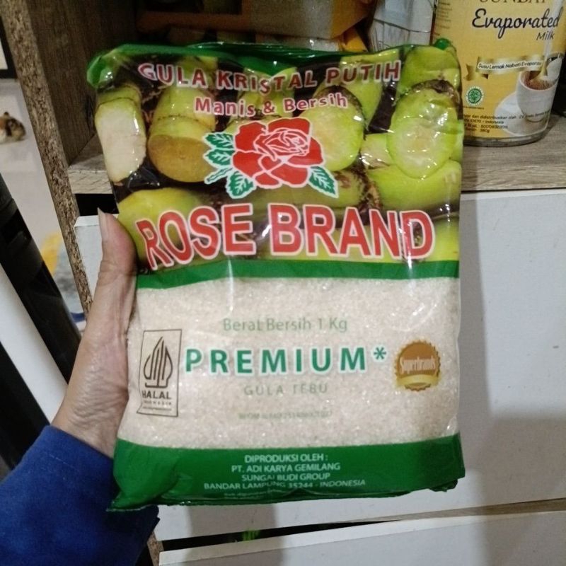 

Gula putih Rose brand kemasan 1 kg