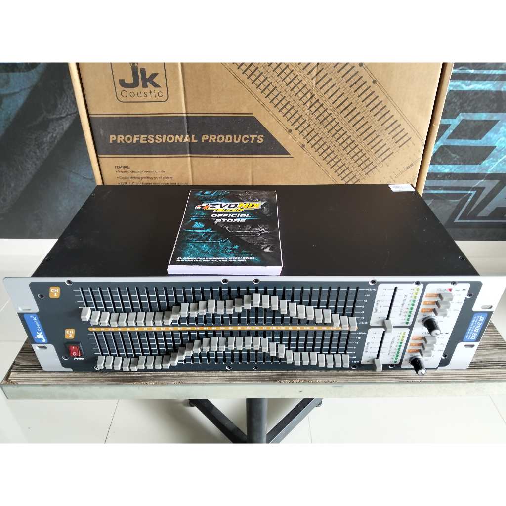 EQUALIZER JX-3102 EQ JK Coustic