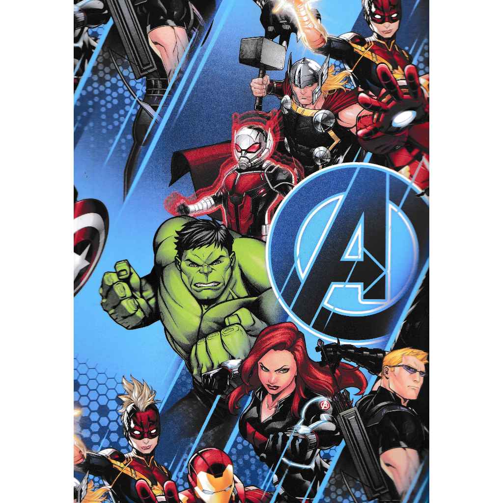 

KERTAS KADO SANSAN WAWA/SANWA JUMBO AVENGERS SW473