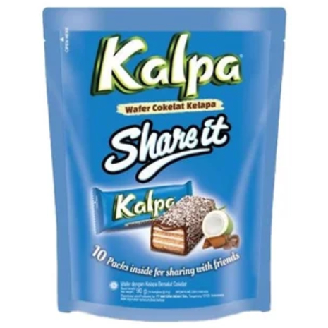 

Kalpa Share It 10x9Gr - Wafer Coklat Kelapa