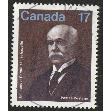 

A 11516 SATU BUAH PRANGKO CANADA TEMA EMMANUEL PERSILLIER LACHAPELLE DENGAN KONDISI SUDAH ADA CAP