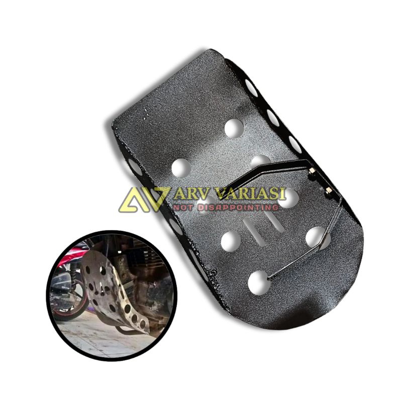 SKID PLAT COVER ENGINE PELINDUNG MESIN TIGER GL CB THUNDER 125 BYSON MEGAPRO OLD NEW